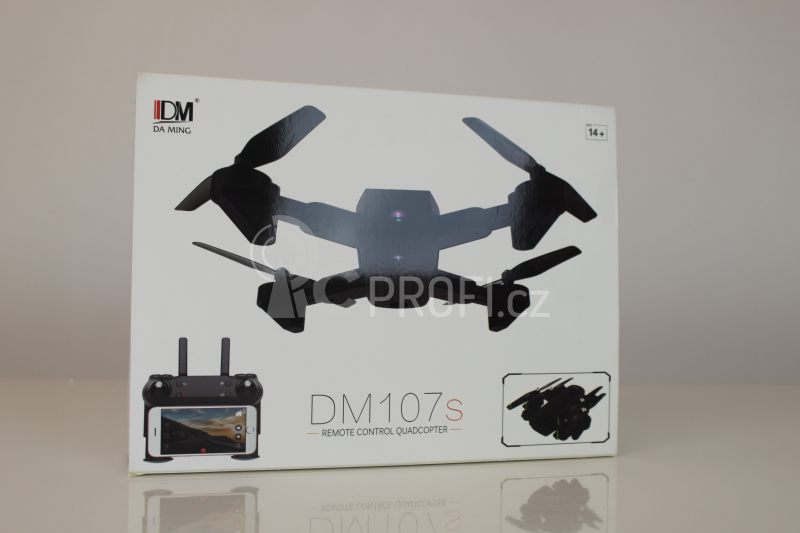 BAZAR - Dron DM107s, modrá