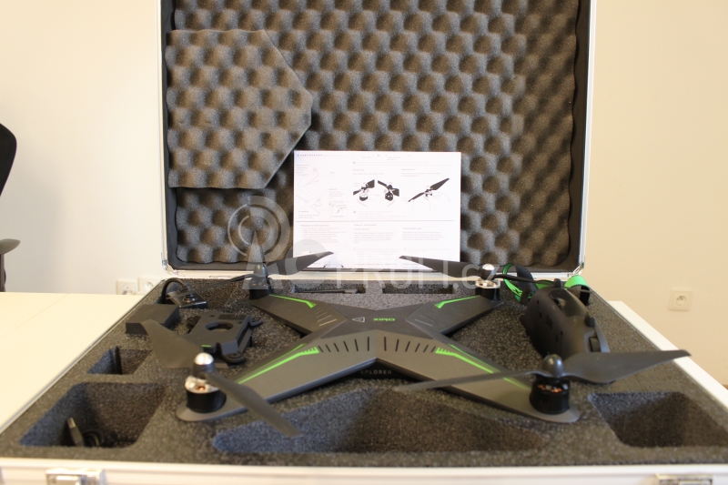 NA DÍLY - RC dron XIRO Xplorer s kamerou a kufrem