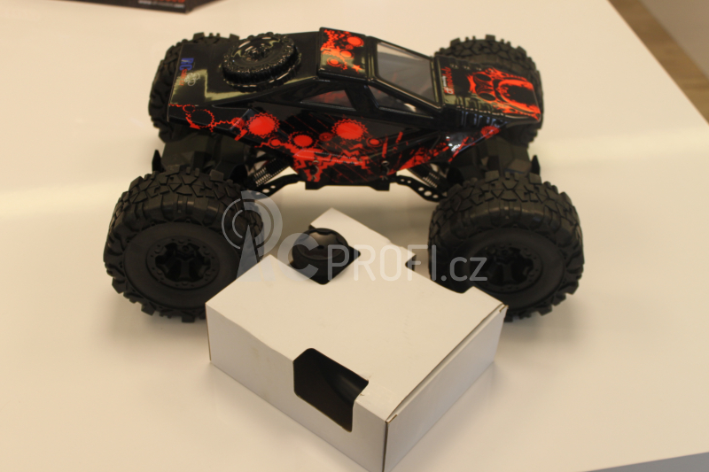 BAZAR - RC auto Crawler 4WD RTR, červenočerná