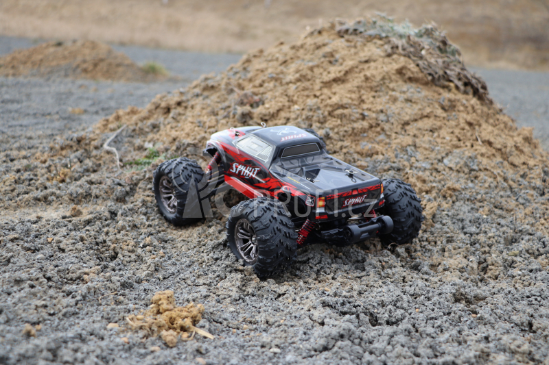 RC auto Q901C Spirit brushless, červená