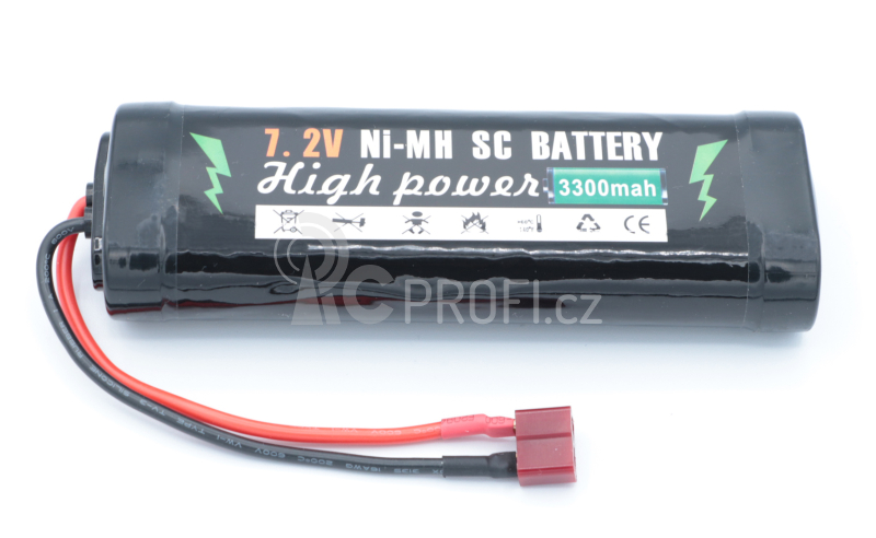 Akumulátor 7,2V 3300 mAh NiMH Dean-T