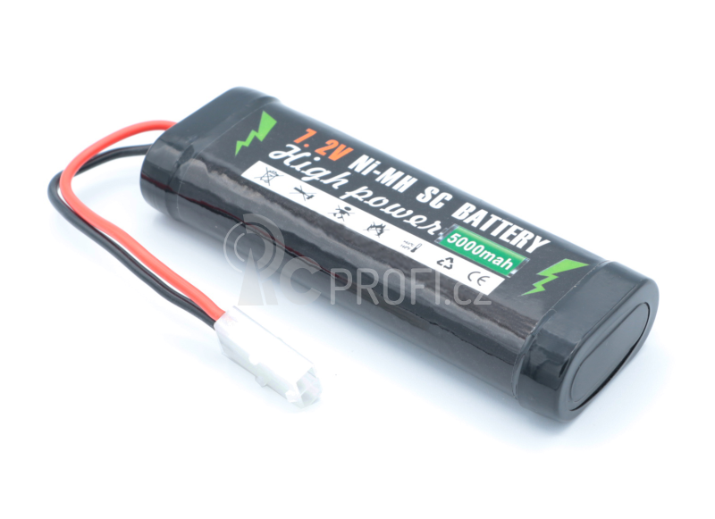 Akumulátor 7,2V 5000 mAh NiMH Tamiya