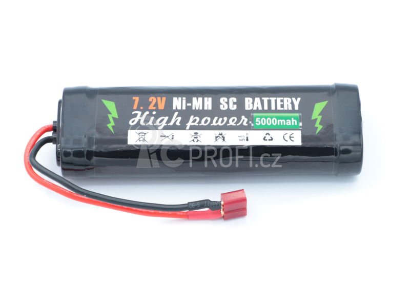 Akumulátor 7,2V 5000 mAh NiMH Dean-T