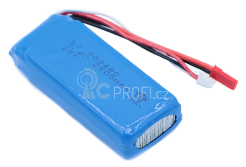 Akumulátor 2500mAh 7,4V Li-Pol BEC