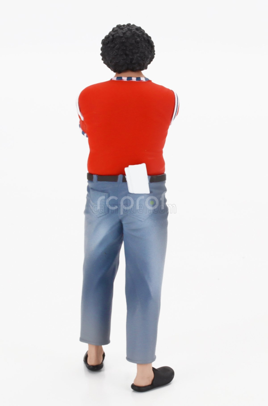Infinite statue Figures Fantozzi - Cecco - Lo Scfilatino Specialo 1:18 Červená Šedá