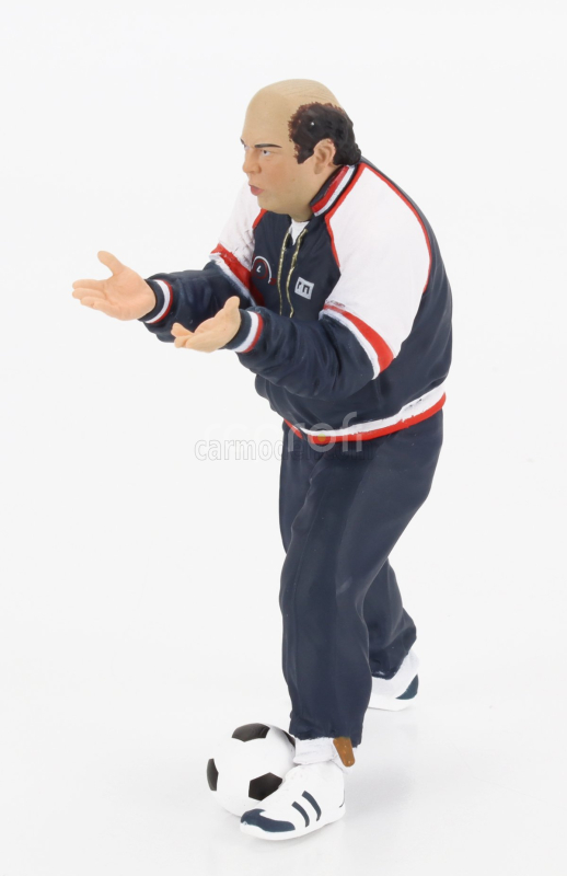 Infinite statue Figures Lino Banfi - L'allenatore Nel Pallone 1:18 Modrá Bílá