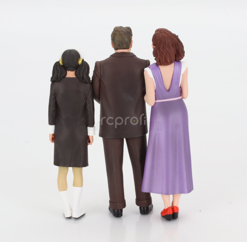 Infinite statue Figures Set 3x Famiglia Fantozzi - Ragioniere Ugo Fantozzi - Signora Pina - Mariangela 1:18 Různé
