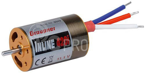 Inline 420i 11,1V inrunner brushless motor