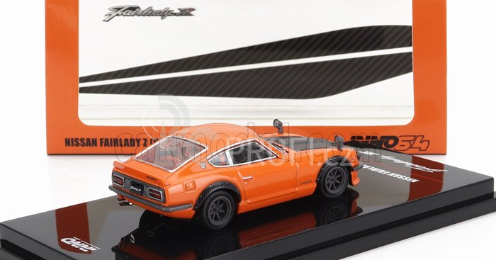 Inno-models Nissan Fairlady Z (s30) Coupe 1971 1:64 Oranžová Černá