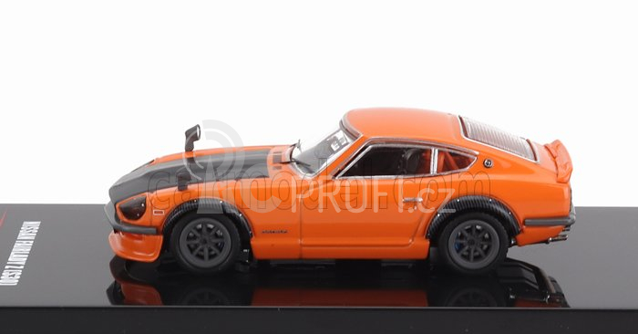 Inno-models Nissan Fairlady Z (s30) Coupe 1971 1:64 Oranžová Černá