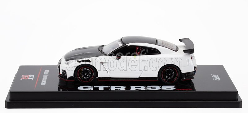 Inno-models Nissan Gt-r (r35) Nismo Coupe 2016 1:64 Bílá Černá