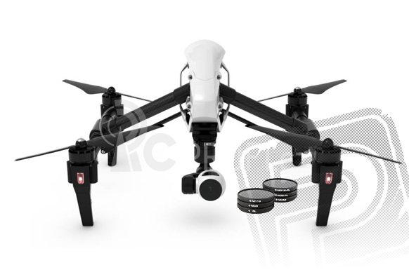 Inspire 1 series - sada filtrů PL, ND8/PL, ND16/PL, ND32