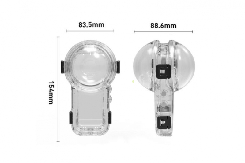 Insta360 - 60m neviditelné potápěčské pouzdro pro Insta360 X5 (typ 2)