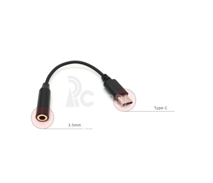 Insta360 ONE X2/X3 - USB-C na 3,5mm audio kabel