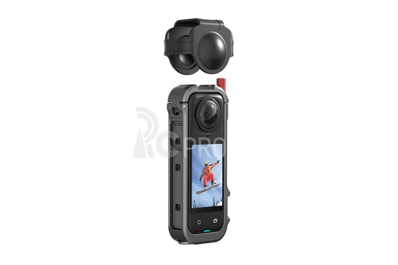 Insta360 X4 - Rám a ochrana objektivu z hliníkové slitiny