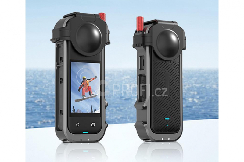 Insta360 X4 - Rám a ochrana objektivu z hliníkové slitiny