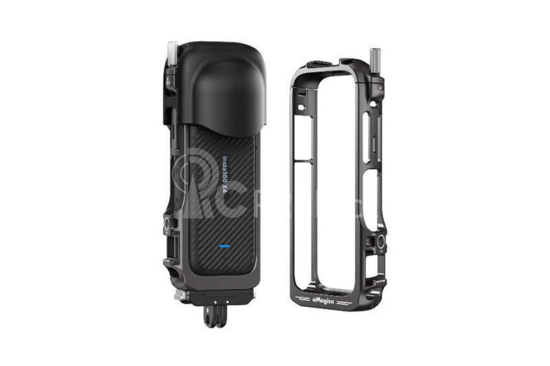 Insta360 X4 - Rychloupínací CNC rám (pro magnetický adaptér) s ochranou objektivu