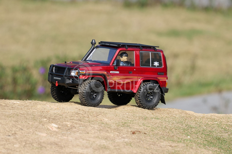 RC auto INTRUDER 1/10 sada 2,4GHz, červená