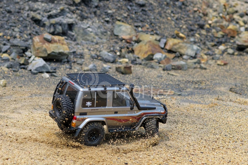 RC auto INTRUDER 1/10 sada 2,4GHz, stříbrná