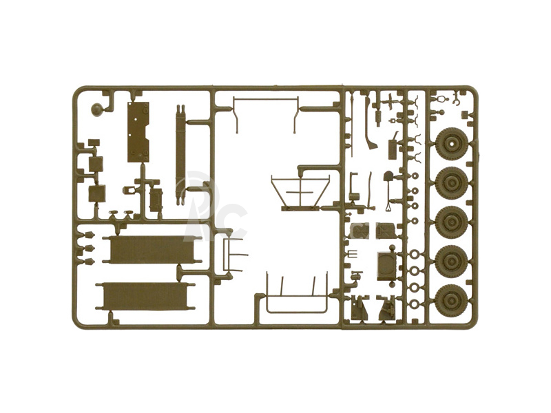 Italeri 1/4 Ton. 4x4 Ambulance Jeep (1:35)