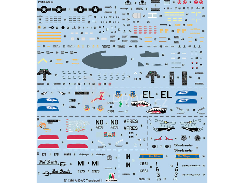Italeri A-10 A/C Thunderbolt ll 
