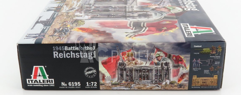 Italeri Accessories Diorama - War Battle Set - For The Reichstag 1:72