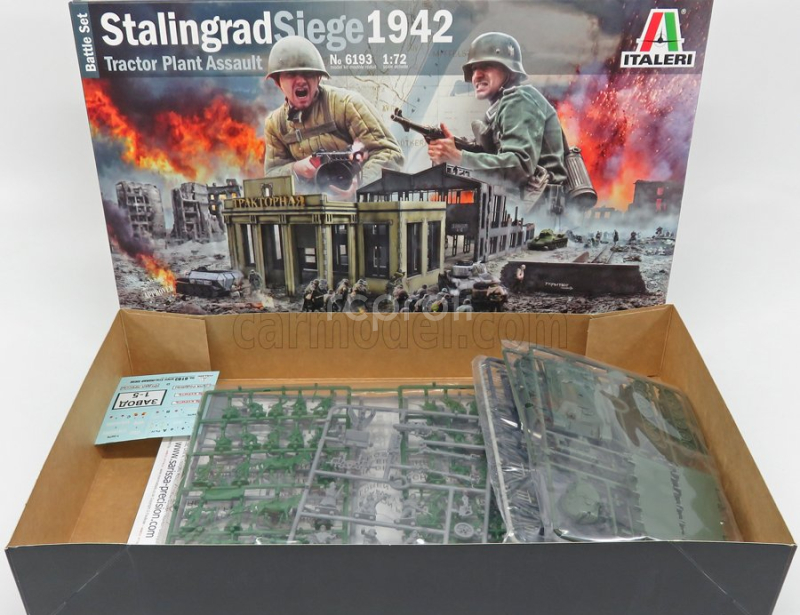 Italeri Accessories Diorama - War Battle Set Stalingrad - Tractor Plant Assault 1942 1:72 /