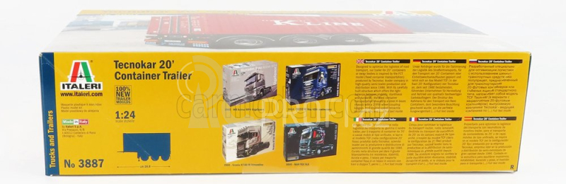 Italeri Accessories Tecnokar Trailer Container 20' 1:24 /