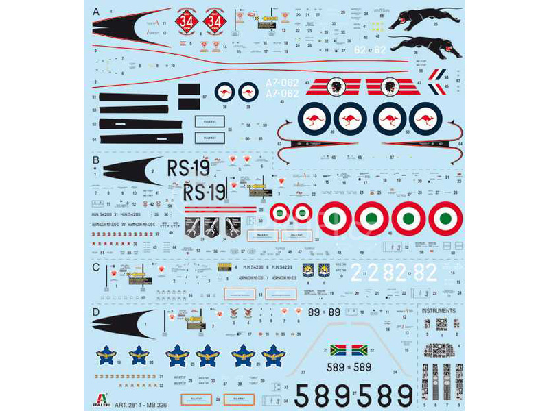 Italeri Aermacchi MB-326 (1:48)