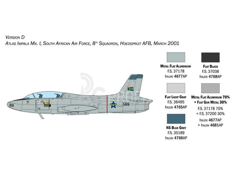 Italeri Aermacchi MB-326 (1:48)