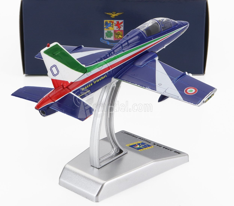 Italeri Aermacchi Mb339a Livrea 2023 N 0 Frecce Tricolori 1:100, modrá