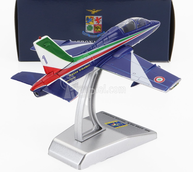Italeri Aermacchi Mb339a Livrea 2023 N 1 Frecce Tricolori 1:100, modrá