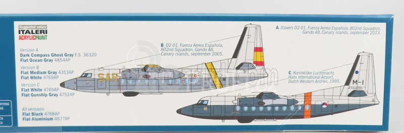 Italeri Airplane Fokker F-27 Maritime Patrol 1955 1:72 /