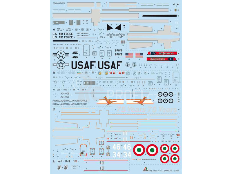 Italeri Alenia C-27A Spartan / G.222 (1:72)