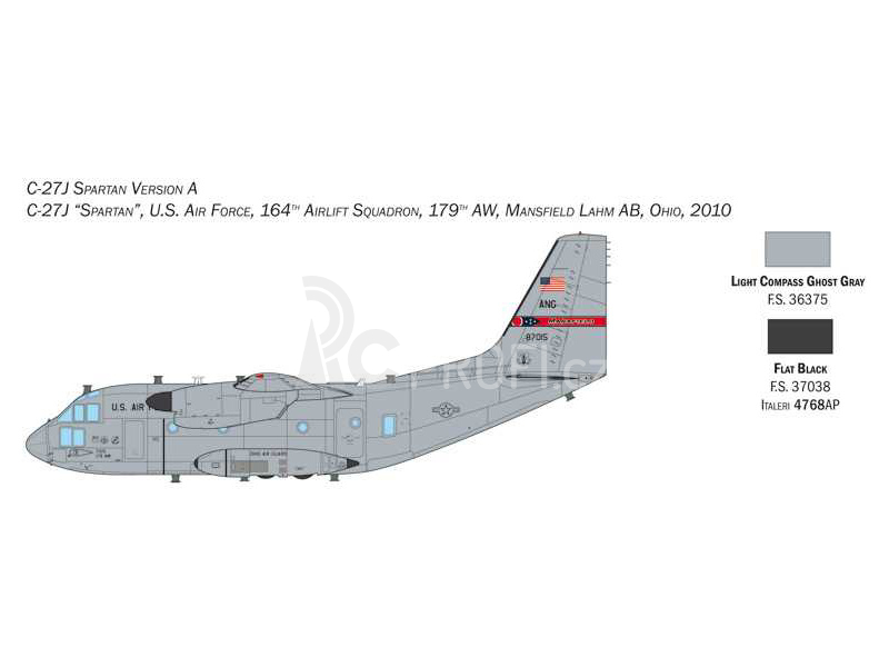 Italeri Alenia C-27A Spartan / G.222 (1:72)
