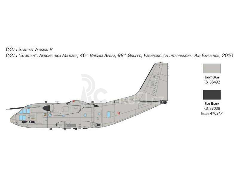 Italeri Alenia C-27A Spartan / G.222 (1:72)