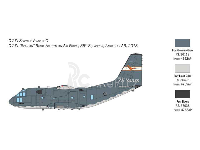 Italeri Alenia C-27A Spartan / G.222 (1:72)