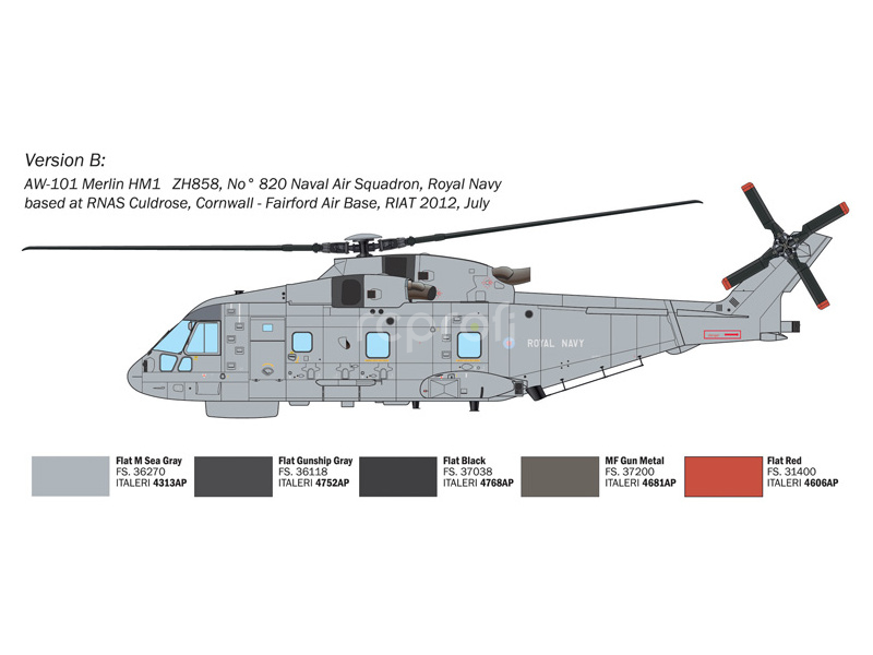 Italeri AW-101 Merlin HM.1 (1:72)