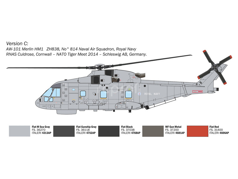 Italeri AW-101 Merlin HM.1 (1:72)
