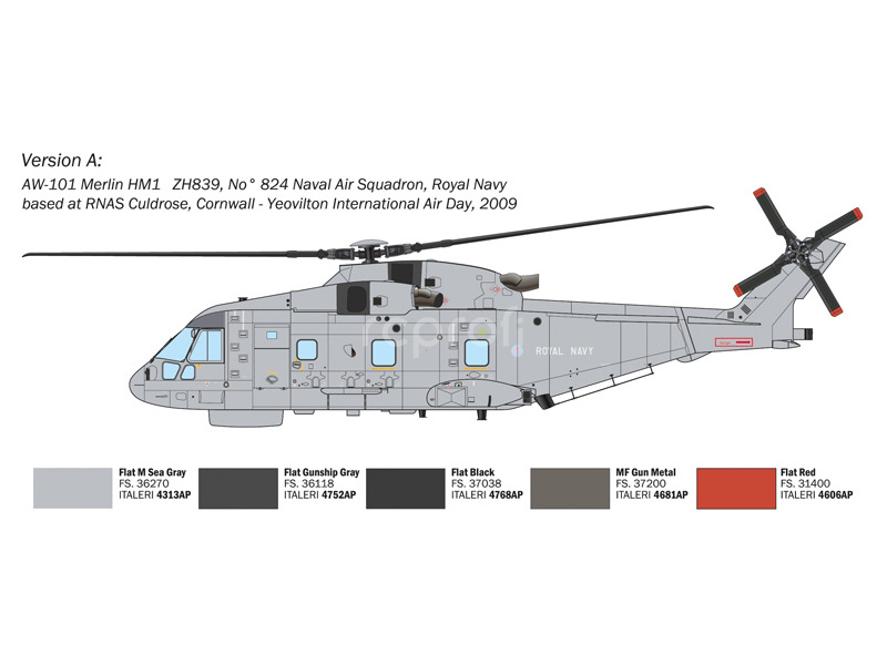Italeri AW-101 Merlin HM.1 (1:72)