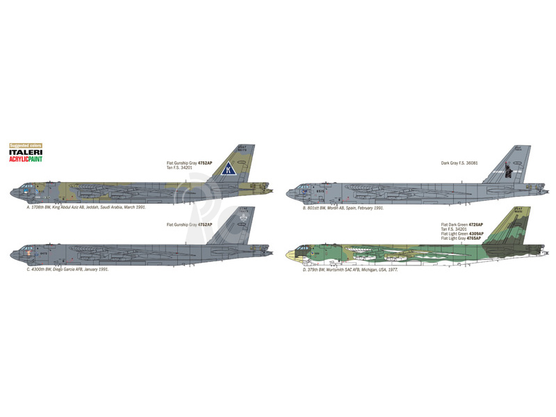 Italeri B-52G Stratofortress (1:72)