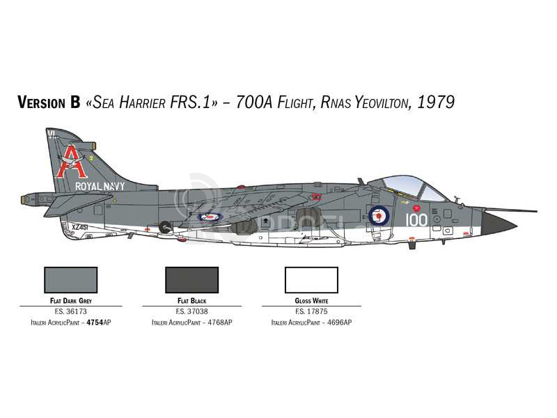 Italeri BAE Sea Harrier FRS.1 (1:72)