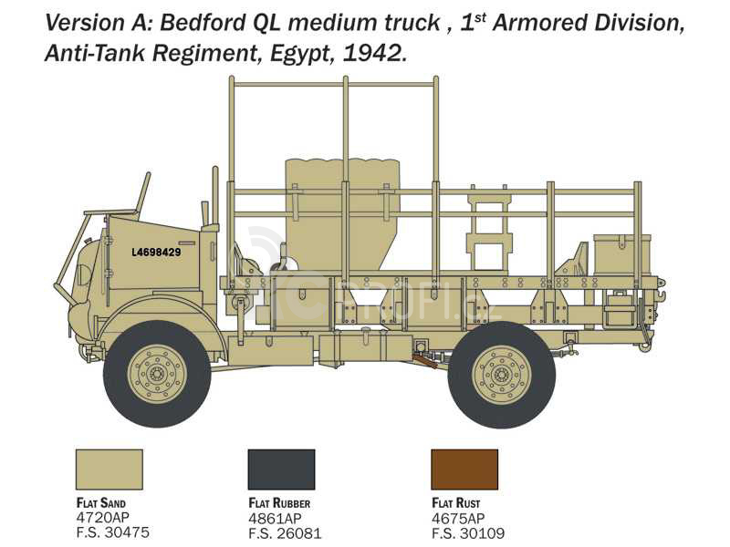 Italeri Bedford QL Truck (1:35)