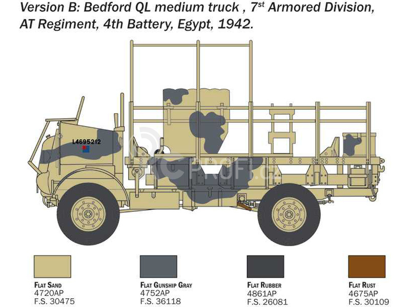 Italeri Bedford QL Truck (1:35)