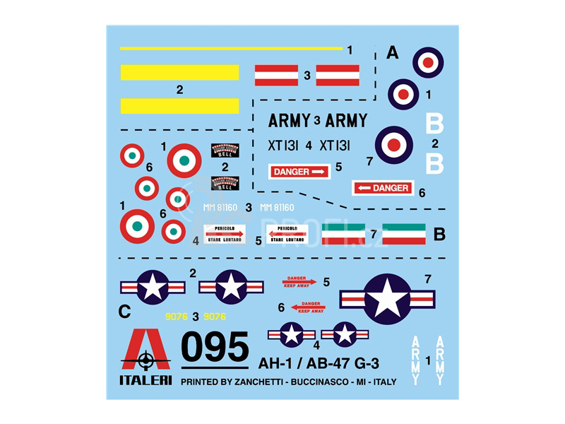 Italeri Boeing AH-1/AB-47 (1:72)
