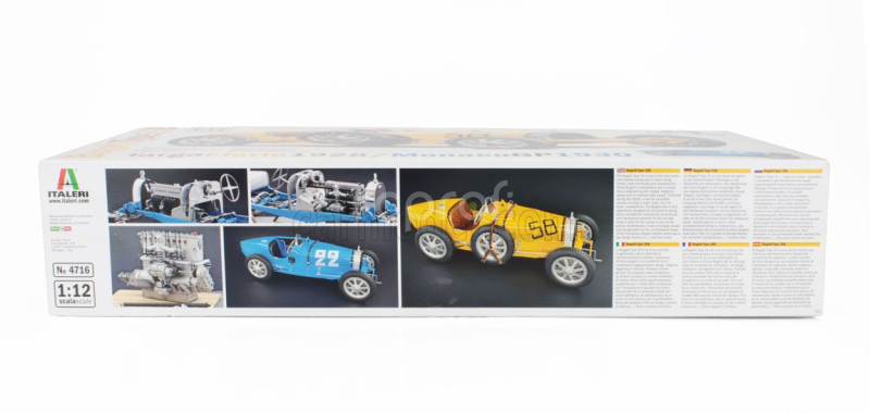 Italeri Bugatti F1  Type 35b Targa Florio 1929 - Monaco Gp 1930 1:12 /