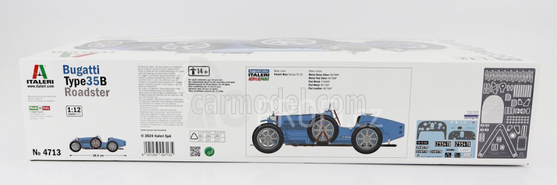 Italeri Bugatti Type 35b Roadster 1927 1:12 /
