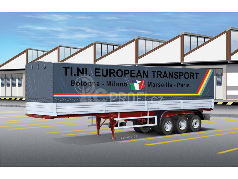 Italeri CANVAS TRAILER (classic) (1:24)