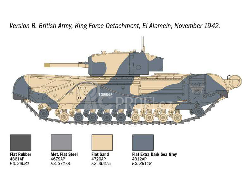 Italeri Churchill Mk. III (1:72)