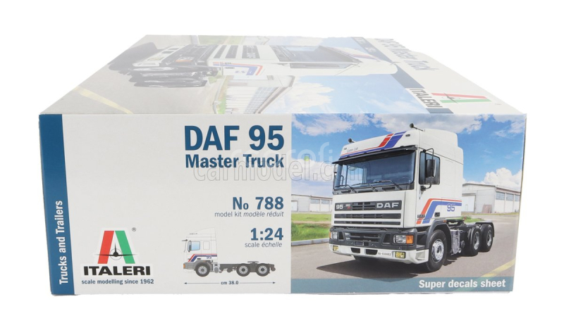 Italeri DAF 95 380 Space Cab Tractor Truck 3-assi 1980 1:24 /